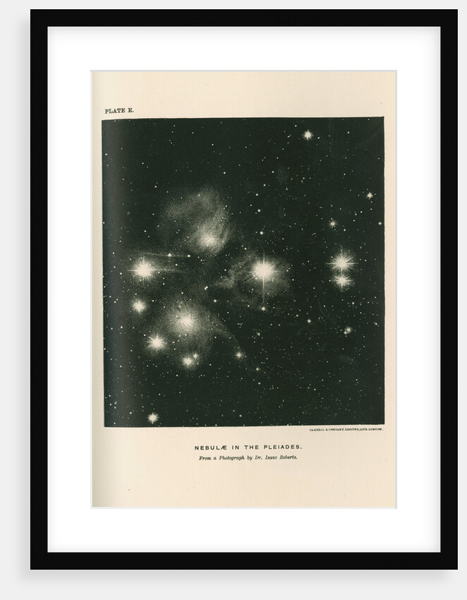 'Nebulae in the pleaides' by Cassell & Co