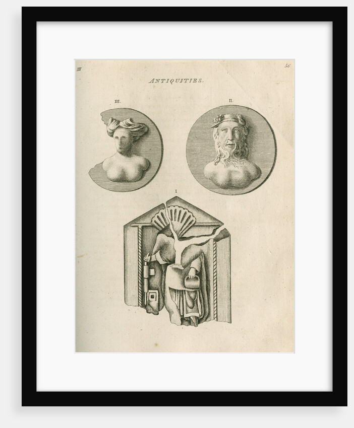 Stone antiquities found at Netherby by Anonymous