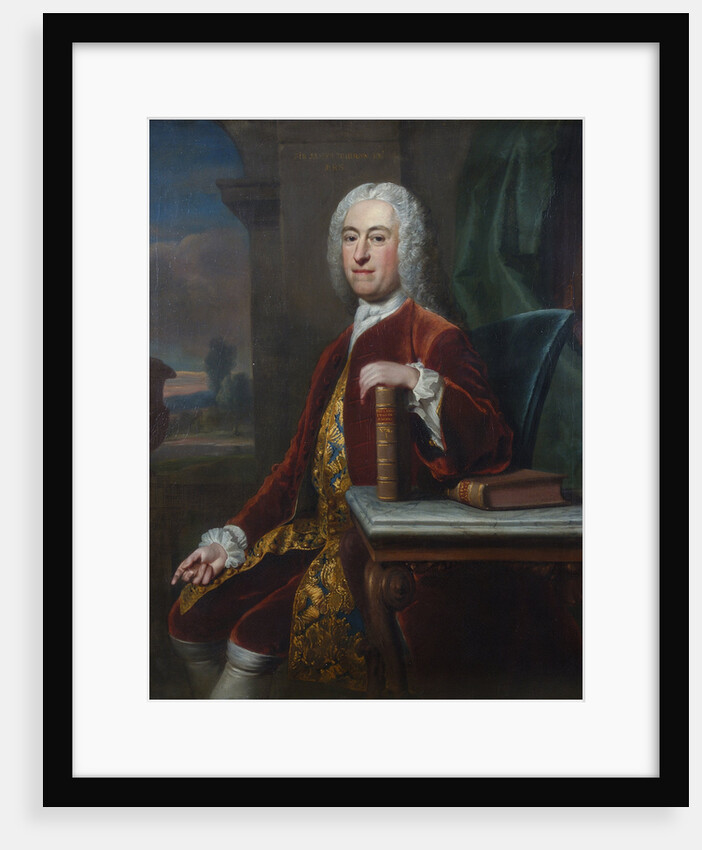 Portrait of James Burrow (1701-1782) by Jean-Baptiste van Loo