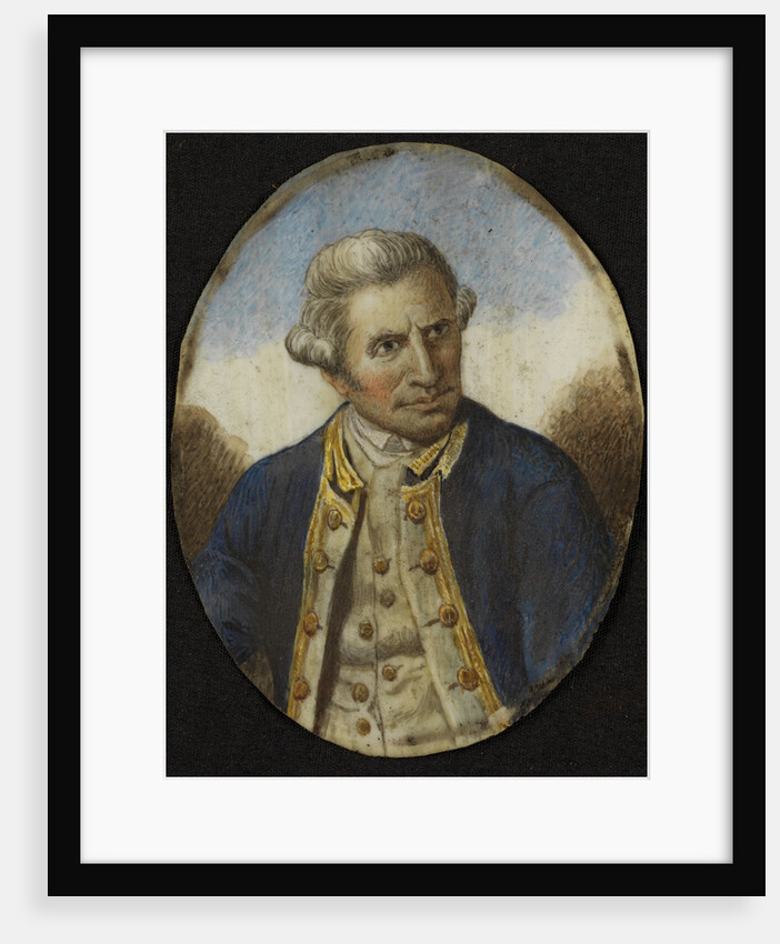 Miniature of James Cook (1728-1779) by unknown