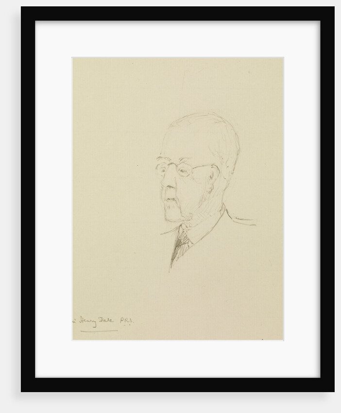 Portrait of Sir Henry Hallett Dale (1875-1968) by Alfred Charles Glyn Egerton