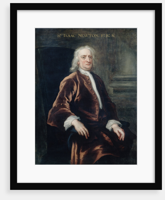 Portrait of Isaac Newton (1642-1727) by John Vanderbank
