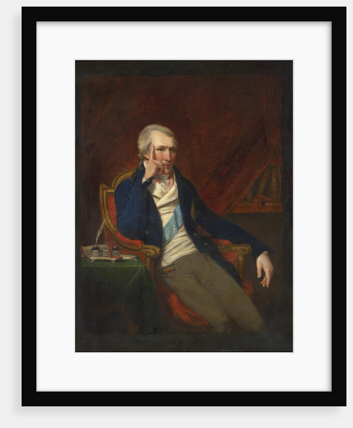 Portrait of Sir Benjamin Thompson, Count Rumford (1753-1814) by John Raphael Smith