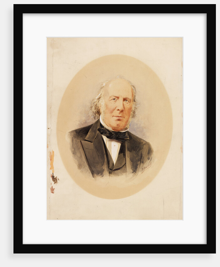 Portrait of William Sharpey (1802-1880) by F Beadell