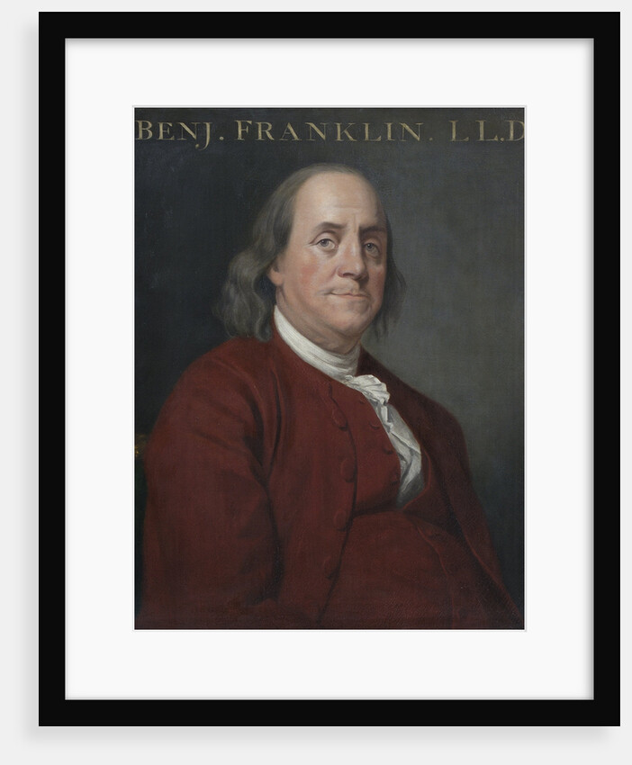 Portrait of Benjamin Franklin (1706-1790) by Joseph Wright