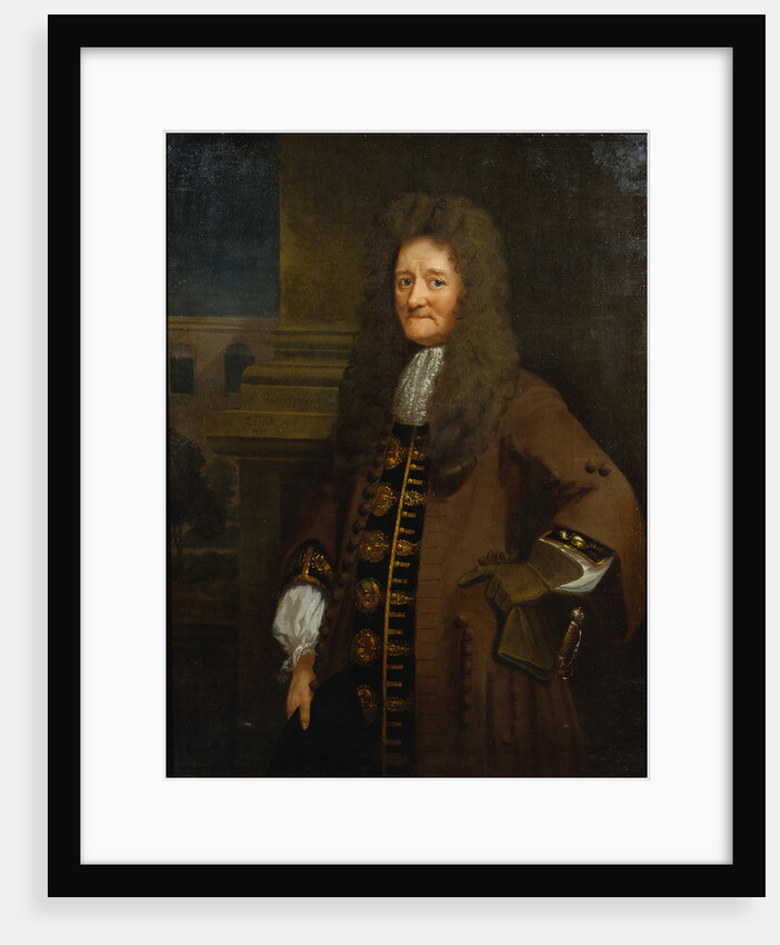 Portrait of Paul Rycault (1629-1700) by Hans Hinrich Rundt