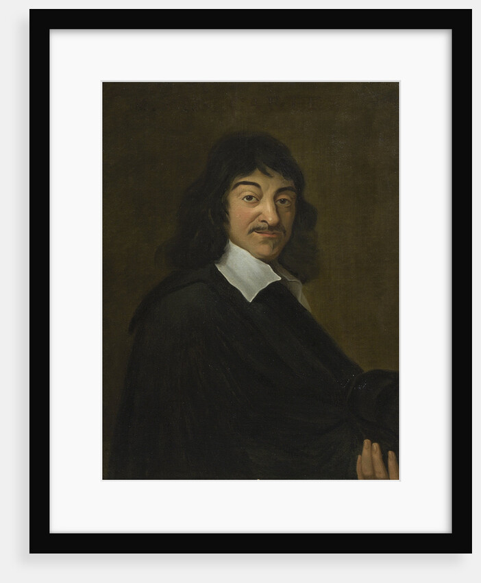 Portrait of Rene Descartes (1596-1650) by unknown
