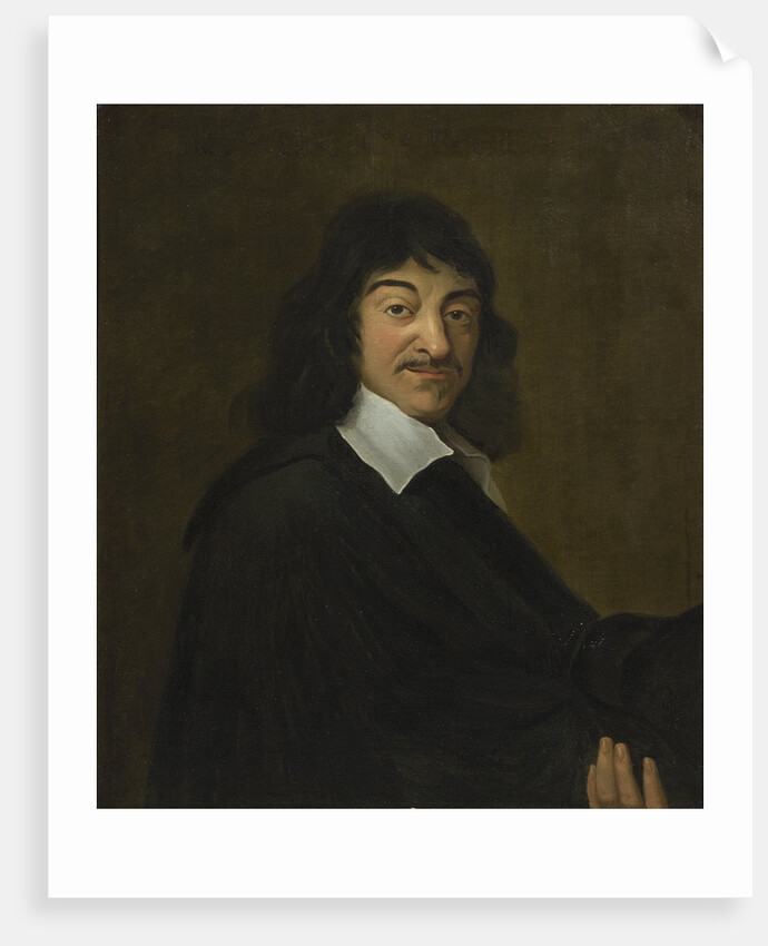Portrait of Rene Descartes (1596-1650) by unknown