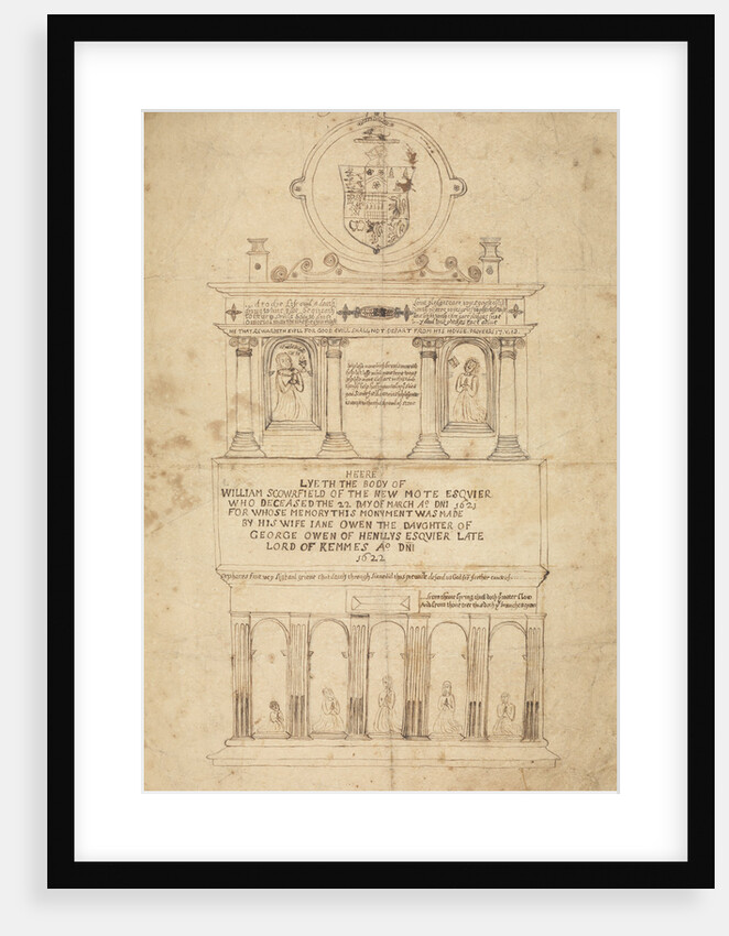 Tomb of William Scourfield of New Mote, Pembrokeshire by Anonymous