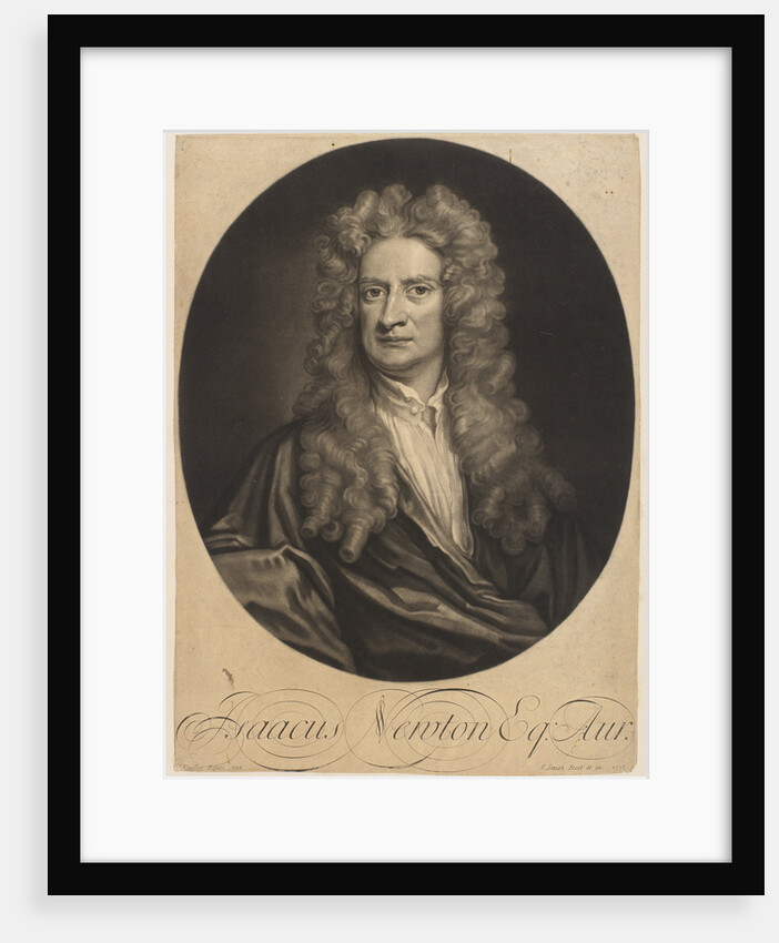 Portrait of Isaac Newton (1642-1727) by John Smith