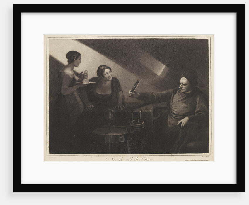 'Newton with the Prism' by James Meadows