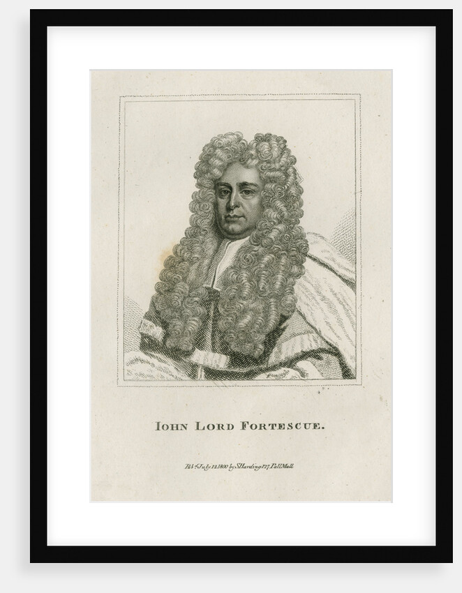 Portrait of John Fortescue Aland (1670-1746) by Sylvester Harding