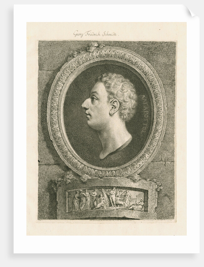 Portrait of Francesco Algarotti (1712-1764) by Georg Friedrich Schmidt