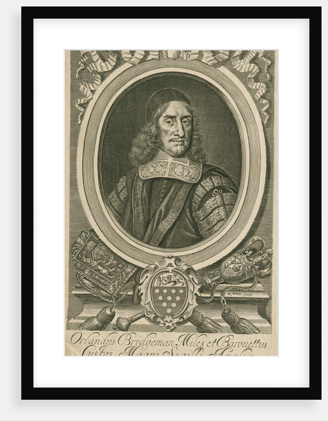 Portrait of Orlando Bridgeman (1606-1674) by Robert White