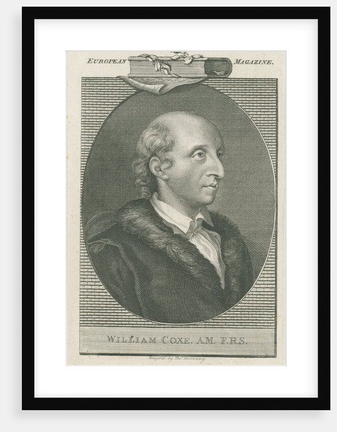 Portrait of William Coxe (1748-1828) by Thomas Holloway
