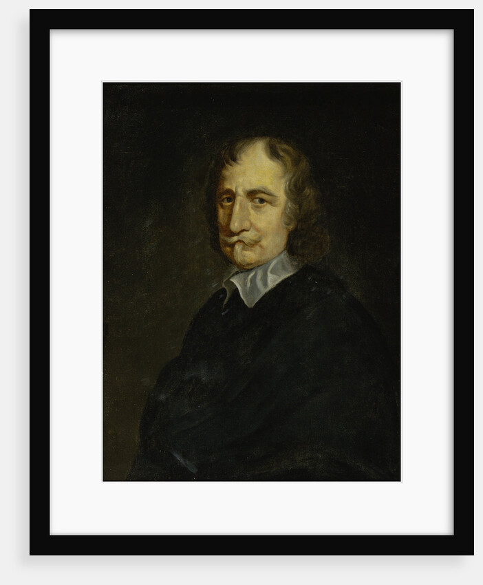 Portrait of Thomas Hobbes (1588-1679) by William Dobson