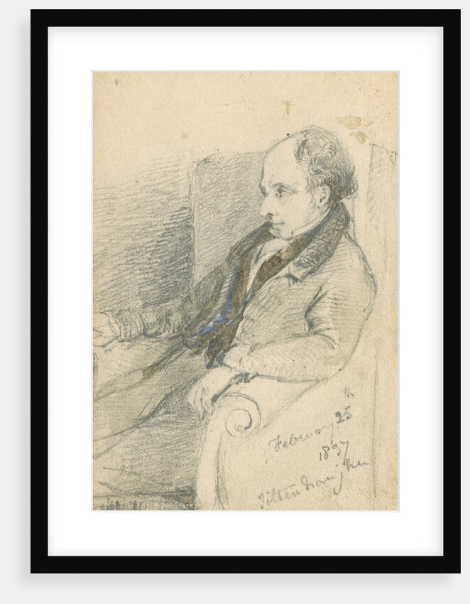 Portrait of William Swainson (1789-1855) by unknown