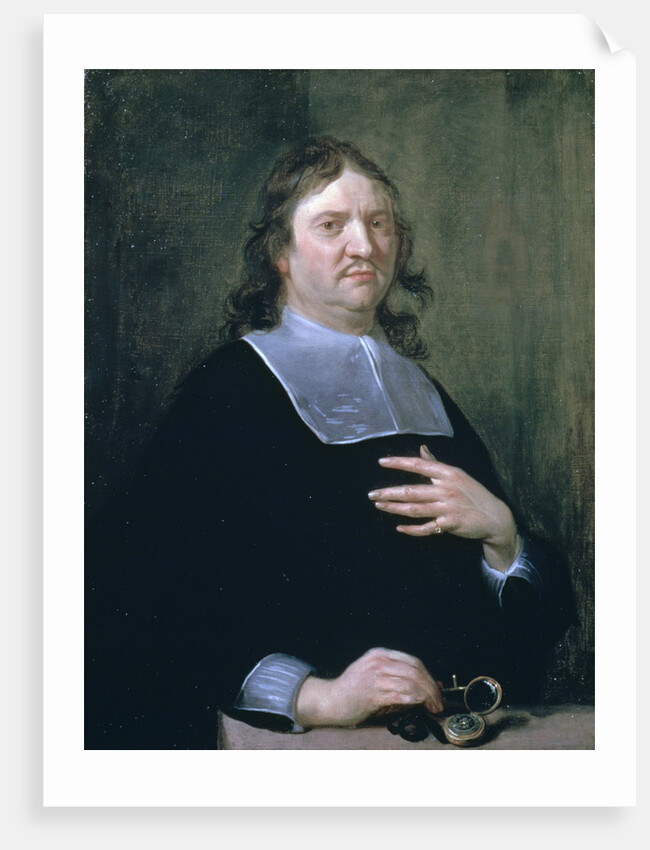Portrait of Henry Oldenburg (1612-1677) by Jan van Cleve