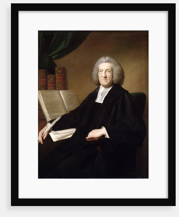 Portrait of Samuel Chandler (1693-1766) by Mason Chamberlin the elder