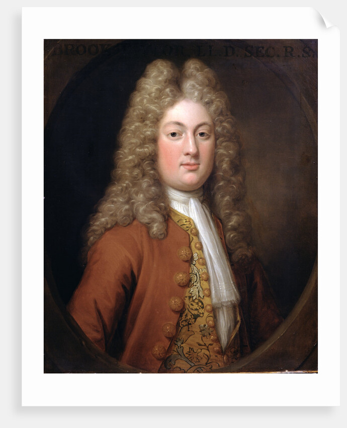 Portrait of Brook Taylor (1685-1731) by Hans Hysing