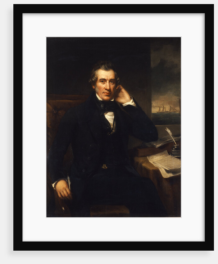 Portrait of William Fairbairn (1789-1874) by Benjamin Rawlinson Faulkner