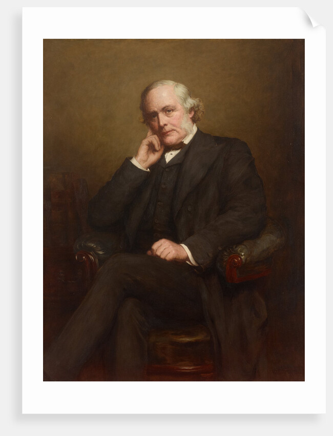 Portrait of Joseph Lister, 1st Baron Lister of Lyme Regis (1827-1912) by Dorofield Hardy