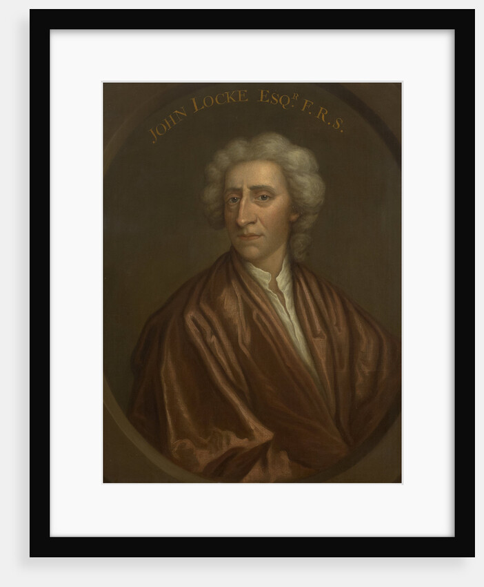 Portrait of John Locke (1632-1704) by unknown