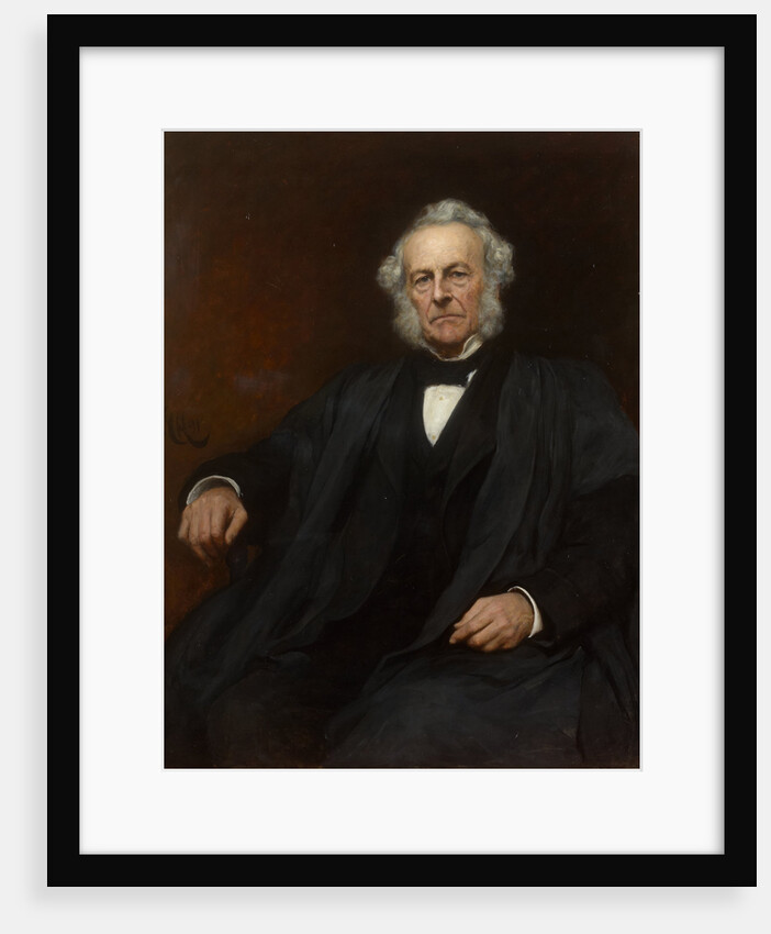 Portrait of George Stokes (1819-1903) by Hubert von Herkomer