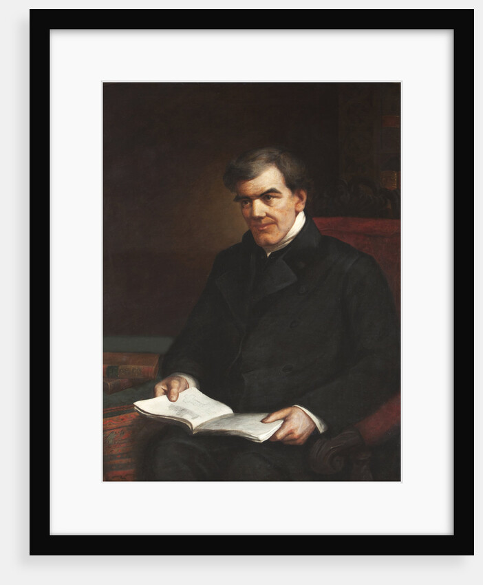 Portrait of George Peacock (1791-1858) by Douglas Wye Blakiston