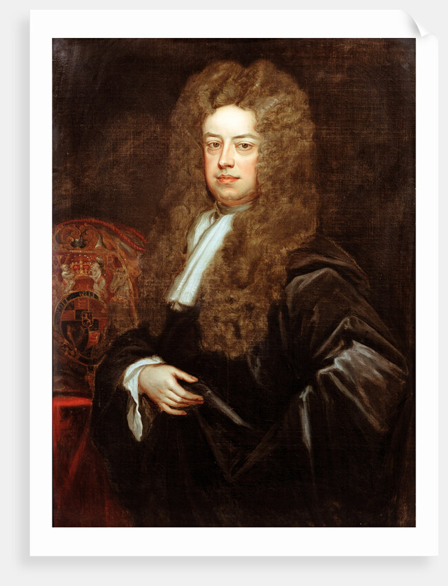 Portrait of John Somers, 1st Baron Somers (1651-1716) by Godfrey Kneller