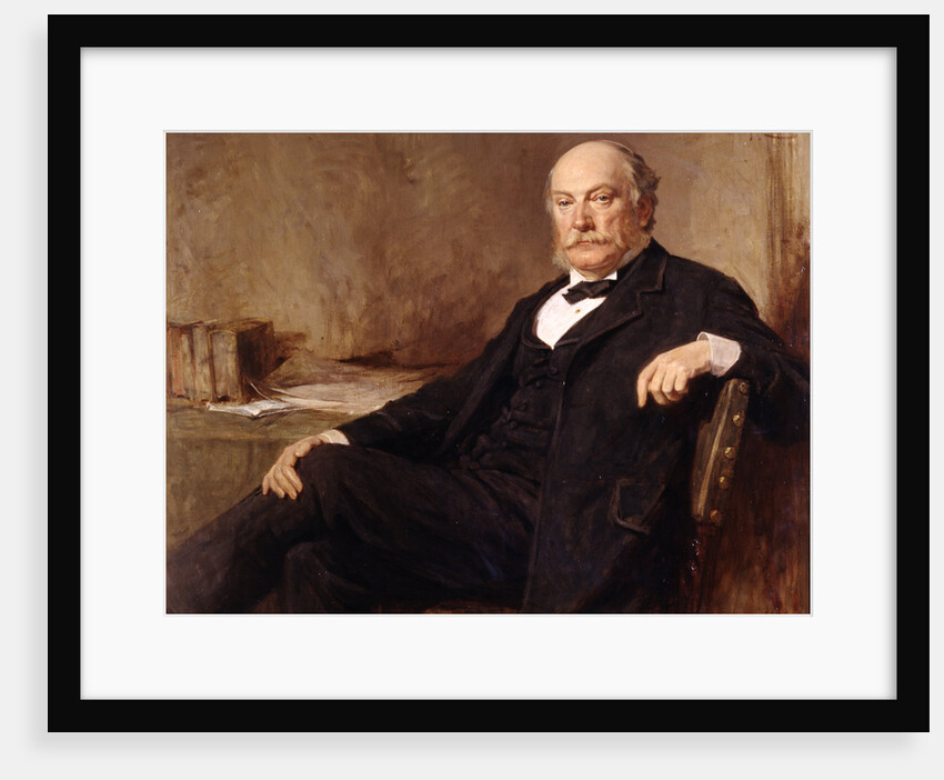 Portrait of John William Strutt. 3rd Baron Rayleigh (1842-1919) by George Reid