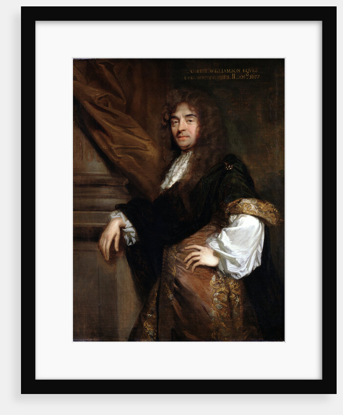 Portrait of Joseph Williamson (1633-1701) by Godfrey Kneller