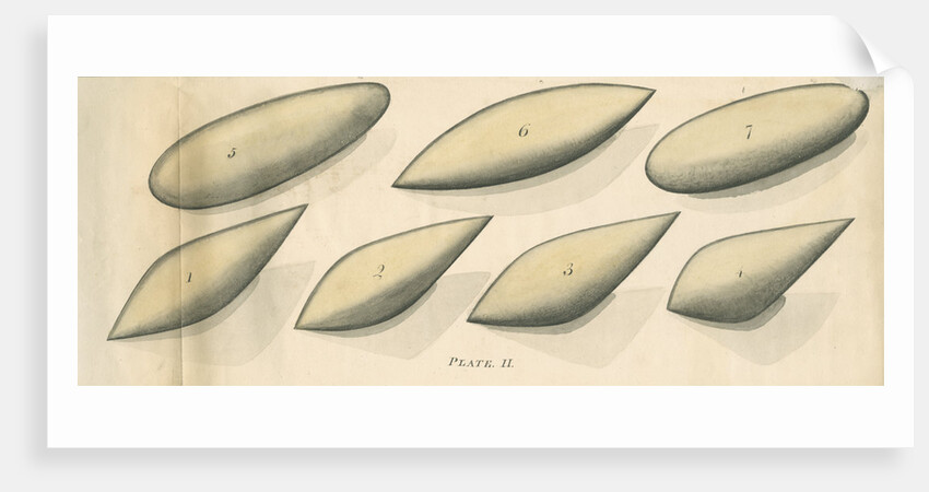 Studies of hydrodynamic shapes by Mark Beaufoy