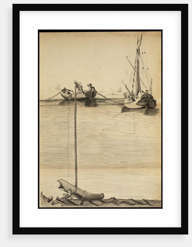 Submarine diving suit in operation by William Barlow