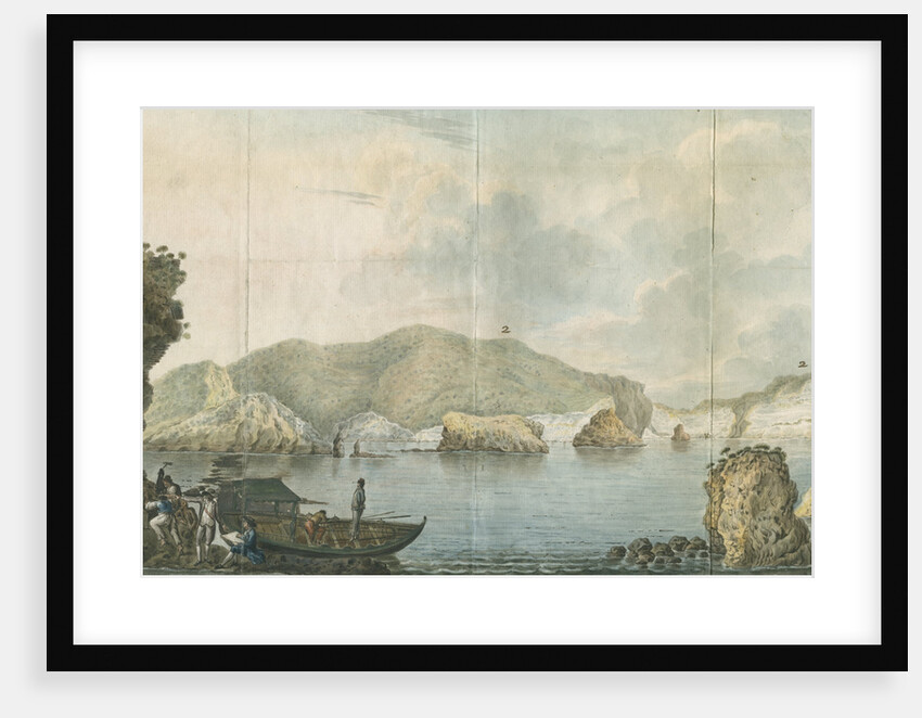 Sir William Hamilton's party on the island of Ponza by Francesco Progenie