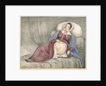 Portrait of Elizabeth Powis showing a leg amputation by Leonard