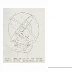 Model intended to show error adjustments in zodiacal light observation by Charles Piazzi Smyth