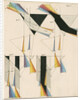Spectra from light shone through prisms by Anonymous