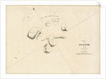 Chart of the sea floor after salvage operations on the wreck of H.M.S.Thetis by John Frederick Fitzgerald De Roos