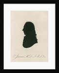 Portrait silhouette of Edward Jenner (1749-1823) by Anonymous