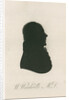 Portrait silhouette of William Woodville (1752-1805) by Anonymous