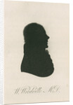 Portrait silhouette of William Woodville (1752-1805) by Anonymous