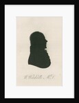 Portrait silhouette of William Woodville (1752-1805) by Anonymous