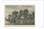 Pleasure garden at Grove Hill, Camberwell, in Surrey by Anonymous