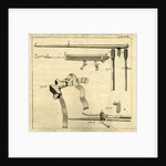 Components of the 'Ambe of Hippocrates': contraption for repairing dislocated shoulders by Claude-Nicholas Le Cat