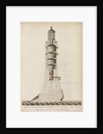 Smeaton's Lighthouse on the Eddystone Rocks by Edward Rooker