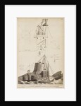 Smeaton's Lighthouse under construction on the Eddystone Rocks by James Record