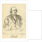 Portrait of Jean Louis Rodolphe Agassiz (1807-1873) by R. L.