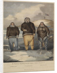 Three Inuit from Boothia Felix by John Brandard