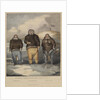 Three Inuit from Boothia Felix by John Brandard